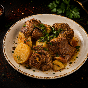 Beef khashlama