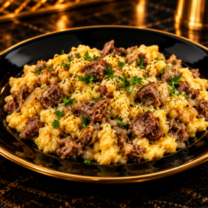 Scrambled Eggs and Ghavurma