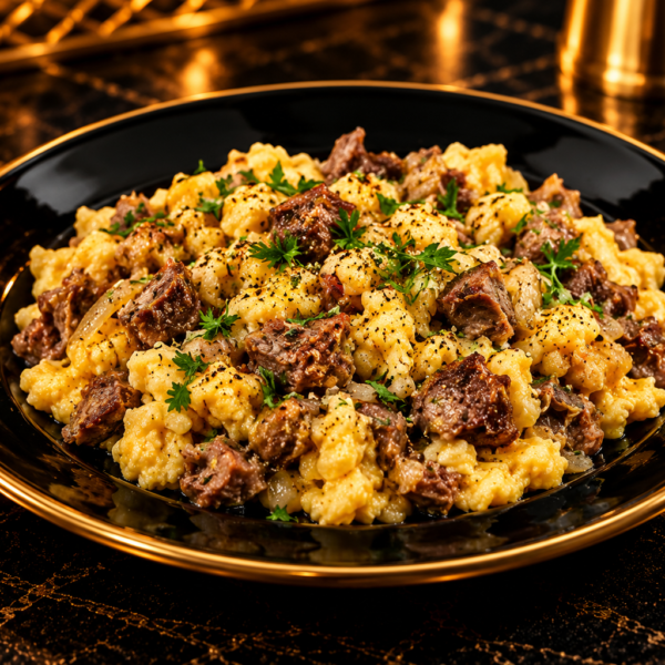 Scrambled Eggs and Ghavurma